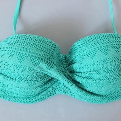 Women Sexy Lace Multi Rope Swimsuit Swimwear Bikini Green On Luulla