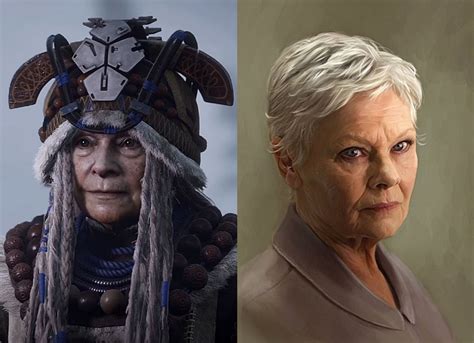 Teersa Judi Dench Horizon Zero Dawn By Samutada On Deviantart
