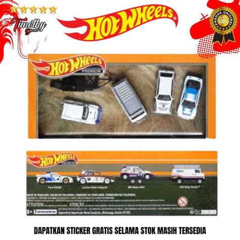 Promo Hot Wheels Premium Diorama Rally Legend Set Segel Original Diskon Di Seller
