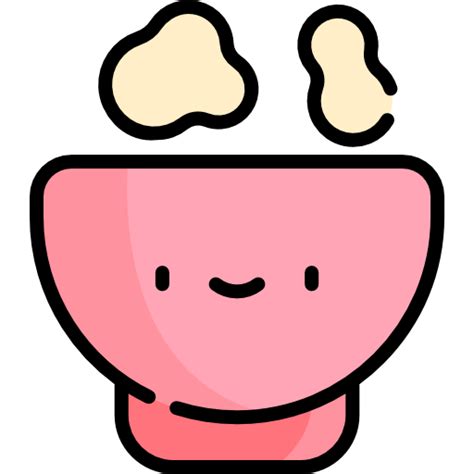 Soup Kawaii Lineal Color Icon
