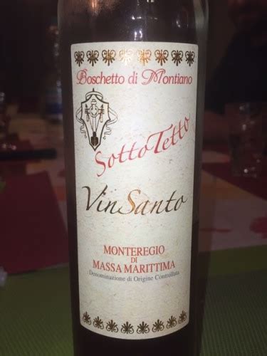 Boschetto Di Montiano SottoTetta Vin Santo Vivino Australia