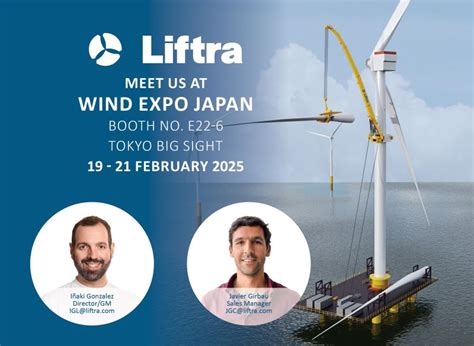 liftra  heading  japan wind expo       st