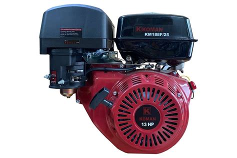 Двигатель бензиновый 13 л.с., 4-х тактный KOMAN KM188F/25 - выгодная ...