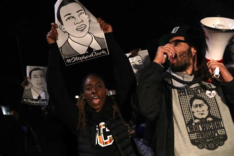 Stephon Clark Sacramento Police Activists Still At Odds A Year Later