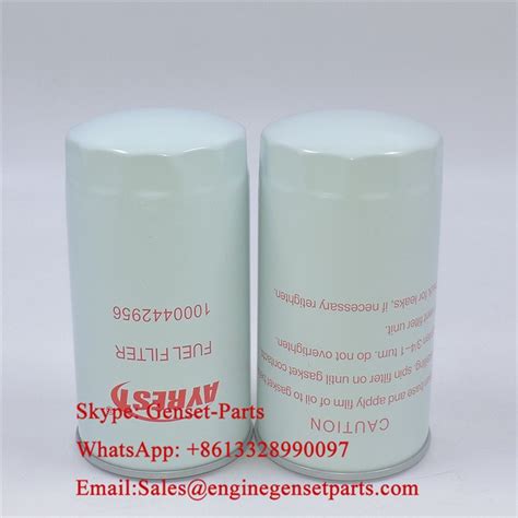 Filtro de combustible 1000442956 para fabricantes de Weichai ...
