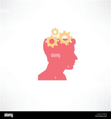 Gear head icon Stock Vector Image & Art - Alamy