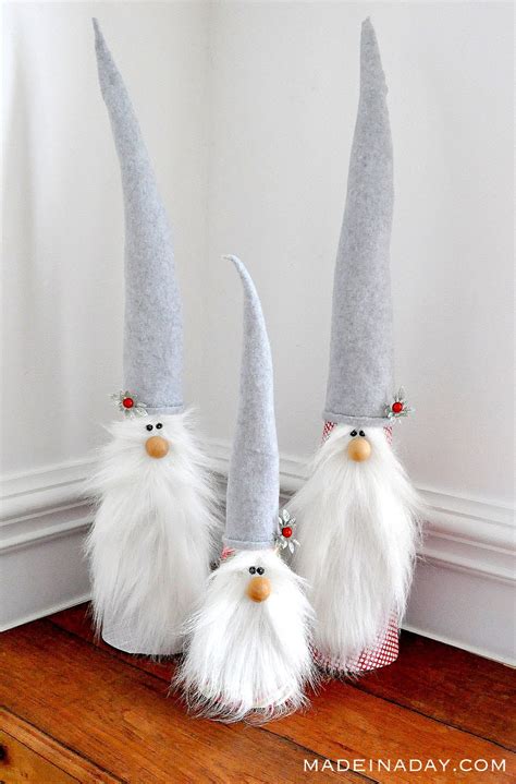 Charming Holiday Gnomes Handmade Craft