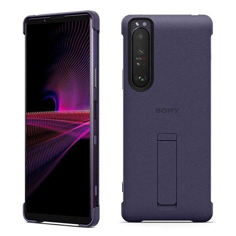 ソニー純正 国内正規品 Xperia1 Iii 専用 ケース カバー スタンド搭載 スタイルカバーウィズスタンド Style Cover W