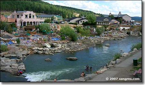 Pagosa Springs Colorado Hot Springs