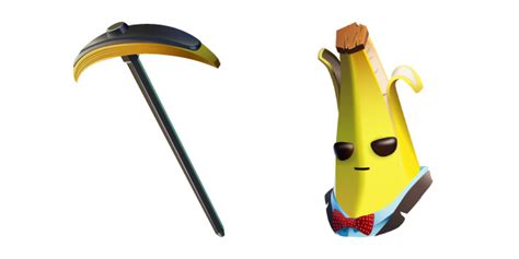 Fortnite Agent Peely Skin Bananaxe Pickaxe Fortnite Epic Fortnite Skin