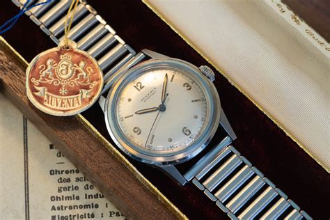 Juvenia Waterproof Gay Frères with box and tags VINTAGE VIEW The Soul of Vintage Watches