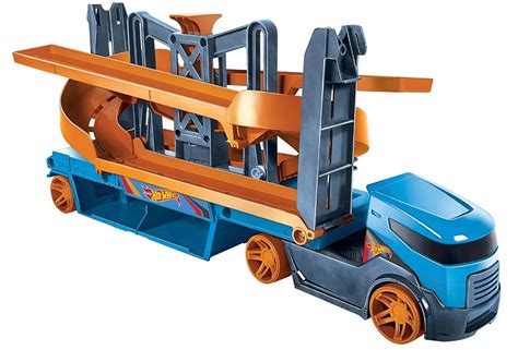 Hot Wheels Transporter laweta zjeżdżalnia GNM oficjalne archiwum Allegro