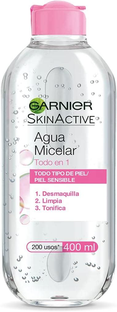 Garnier Skin Naturals Face Agua Micelar Desmaquillante Para Todo Tipo