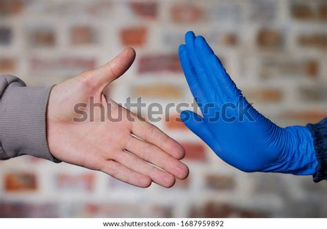Man Naked Hand Offers Shake Hands Stock Photo Shutterstock