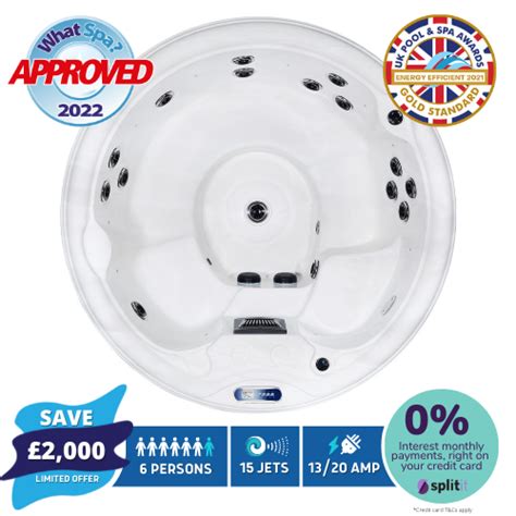 Sunbeach SB R Person Energy Efficient Hot Tub With SmartSpa R