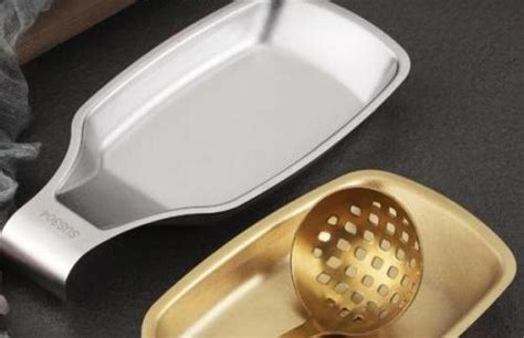 Stainless Steel Kitchen Hot Pot Restaurant Spoon Rack Tray Canteen Clip Spatula Storage Rack Sau