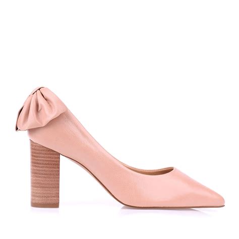 Scarpin Salto M Dio La O Nude Uza Shoes Sapatos Femininos
