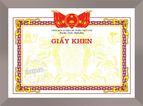 Tải ngay 100+ Mẫu phôi giấy khen Cho doanh nghiệp