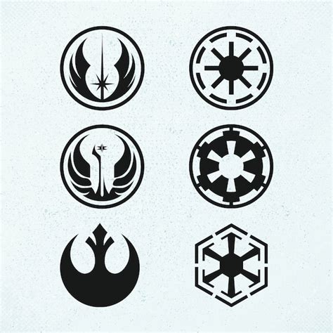 Star Wars Logo Collection Digital Downloadable Printable Etsy