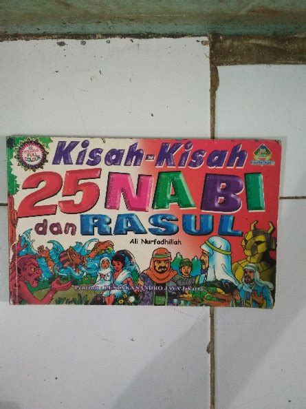 Jual Original Kisah Kisah 25 Nabi Dan Rasul Oleh Ali Nurfadhillah Di