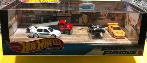 Hot Wheels Premium Set Diorama R Pido Y Furioso Cuotas Sin Inter S