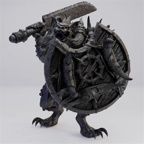 Hot Goblin タガークレーショー 獣人戦士 ミニチュア ホットゴブリン