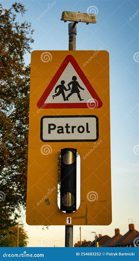 Kids and People Crossing Sign Stock Photo - Image of crossing, signage: 254683252