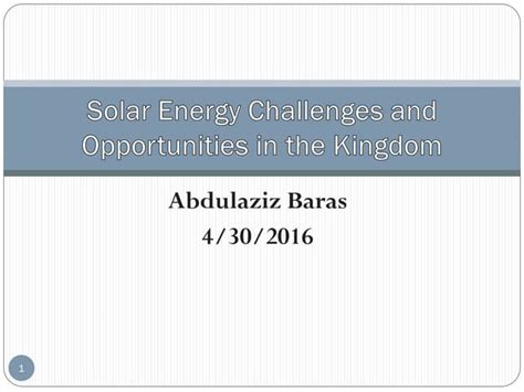 Solar Energy Seminar | PDF