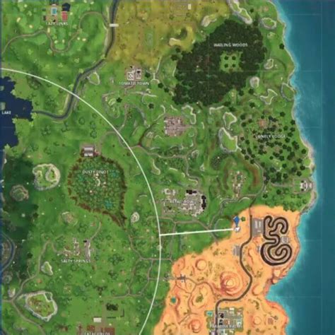 Fortnite Saison 5 Semaine 5 Suivre Carte Au Trésor Snobby Shores