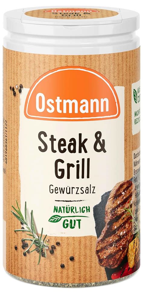 Ostmann Gewürze Steak Grill Gewürzsalz leckeres Gewürzsalz zum