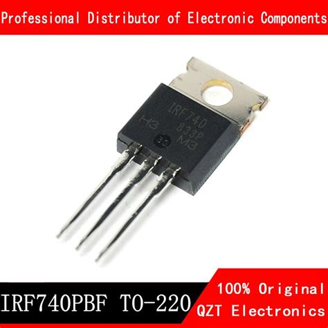 10 Piezas IRF740 IRF740PBF MOSFET N Chan 400V 10 TO 220 Nuevo