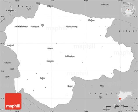 Political Map Of Satara
