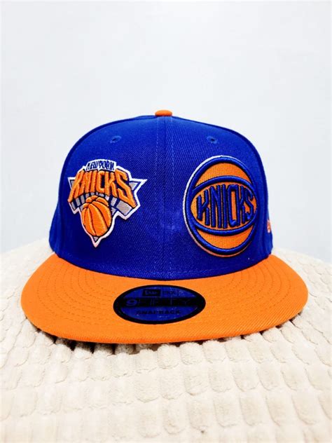 New Era Y2K New York Knicks Double Whammy 9FIFTY Adjustable Fesyen