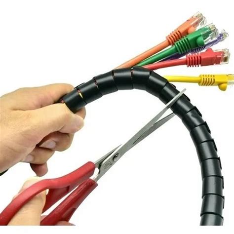 Melhor Produto Para Alinhamento De Fios Em Casa - Kit 06 Organizador de Fios e Cabos 01 Metro com Aplicador Preto ...