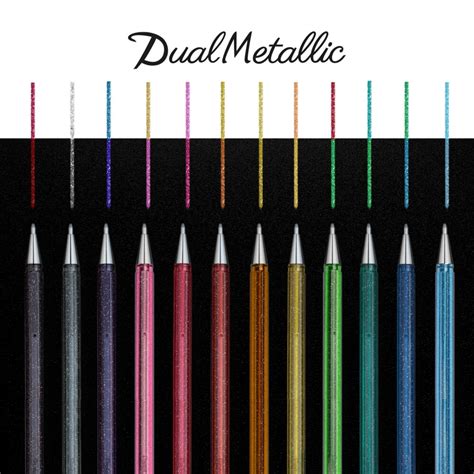 Pentel Hybrid Dual Metallic Gel Pen K110 Morgans Direct Limited