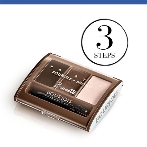 BOURJOIS Paris Brow Palette Zestawy i palety do brwi dla kobiet 4 5 g Odcień Brunette