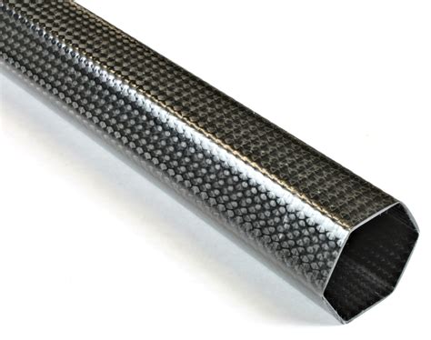 Braided Carbon Fiber Hexagonal Tubing Id X Dragonplate