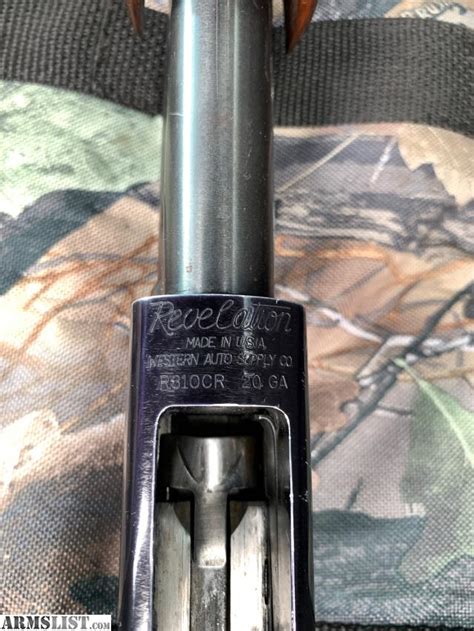 Armslist For Sale Mossbergrevelation Western Auto Supply Co R310cr