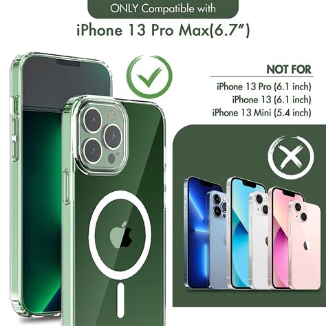 Set Husa In Compatibil Cu Iphone Pro Max Magsafe Folie Sticla