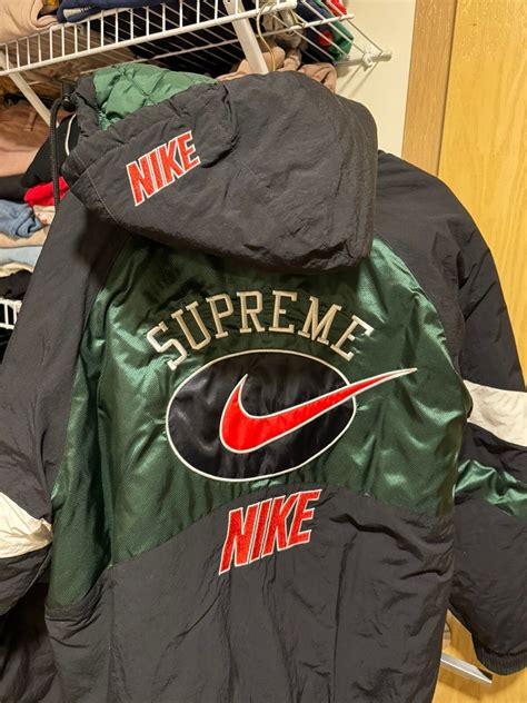 nike supreme nike  supreme jacket grailed