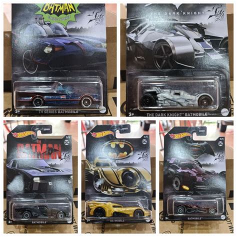 Hot Wheels Dc Batman Batmobile Themed Variation Shopee Philippines