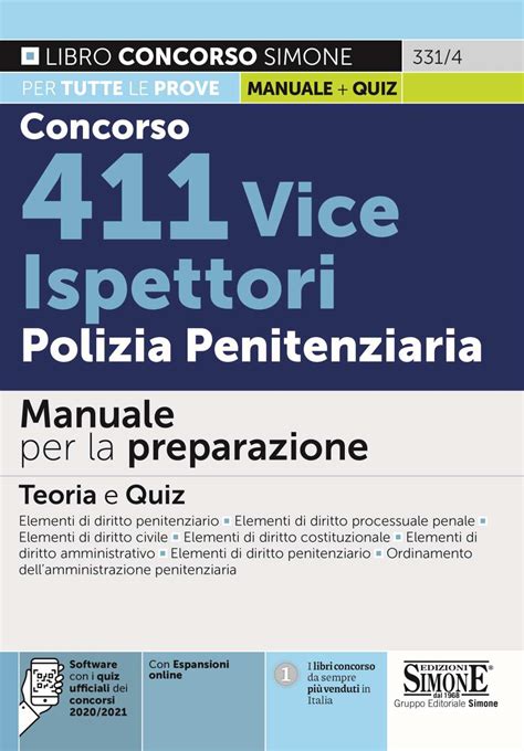 Manuale Concorso Polizia Penitenziaria Vice Ispettori