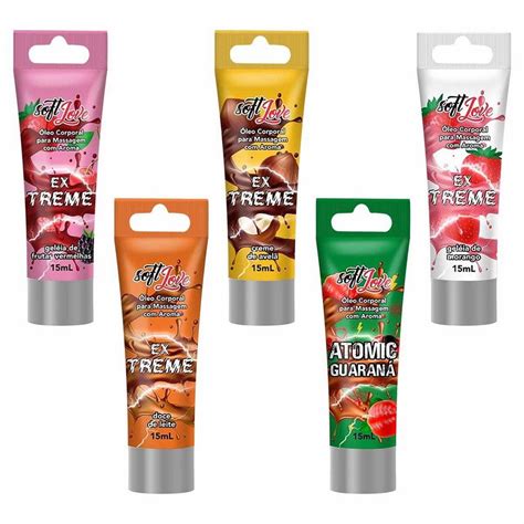 Extreme Gel Eletrizante Beijável ML Soft Love Avelã Picantte Sex Shop