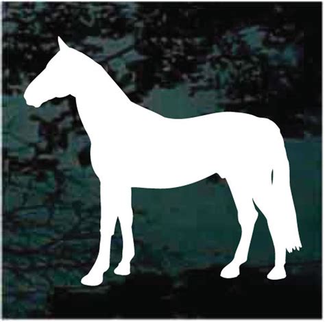 Quarter Horse Silhouette Car Decals & Stickers | Decal Junky