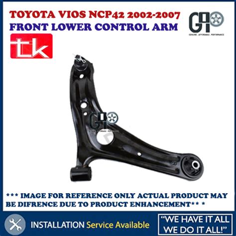 TOYOTA VIOS NCP42 2002 2007 TK FRONT LOWER CONTROL ARM