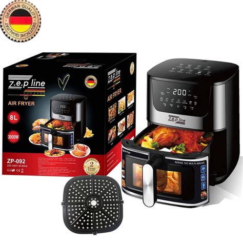 Мультипечь на 8 л 3000 Вт аэрофритюрница без масла электрическая ...
