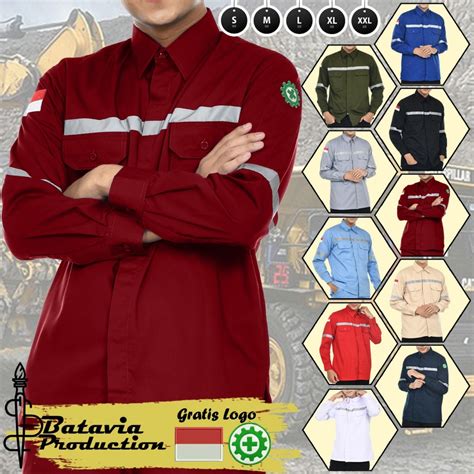 Jual Wearpack Safety K3 Proyek Tambang Baju Werpak Kemeja Sefti Werpack