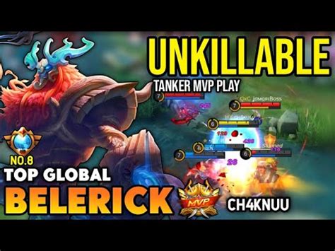 BELERICK BEST BUILD 2022 TOP GLOBAL BELERICK GAMEPLAY MOBILE