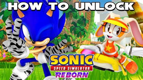 How To Unlock Zebra Sonic Riders Cream Sonic Speed Simulator Youtube