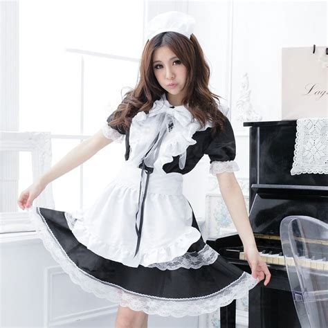 Maid Costume Cosplay Costume Uniform Sexy Lingerie Shopee Malaysia